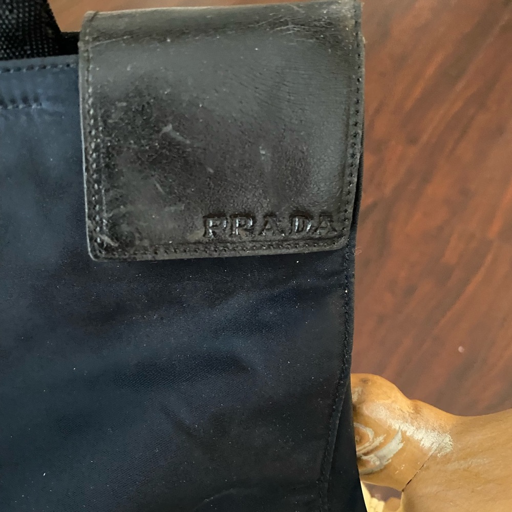 Prada 100% Authentic Rare Navy Blue Bag - Picture 4 of 7